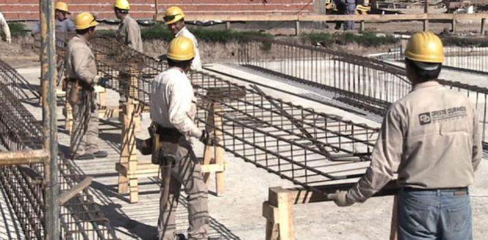 Robaron en una propiedad en construcción