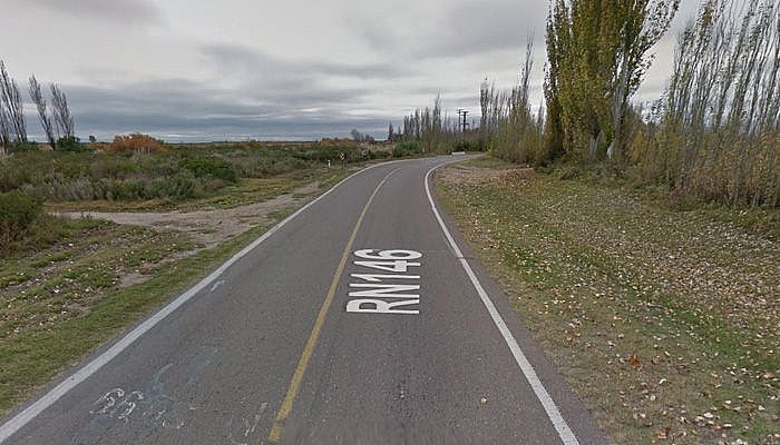 Vuelco en la ruta 146  provocó dos heridos