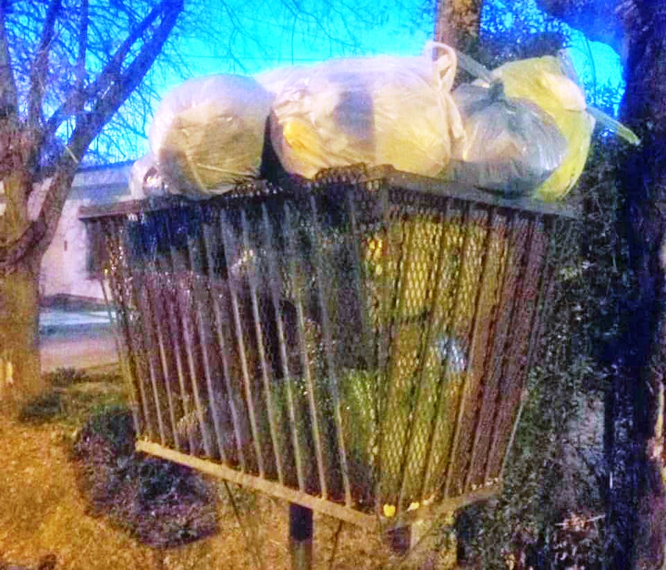 Piden no depositar vidrios sueltos en las bolsas de residuos