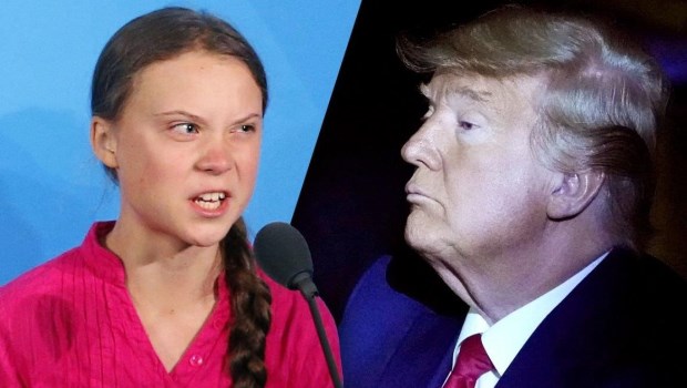 Fuerte cruce entre Greta Thunberg y Donald Trump en el Foro de Davos por el cambio climático