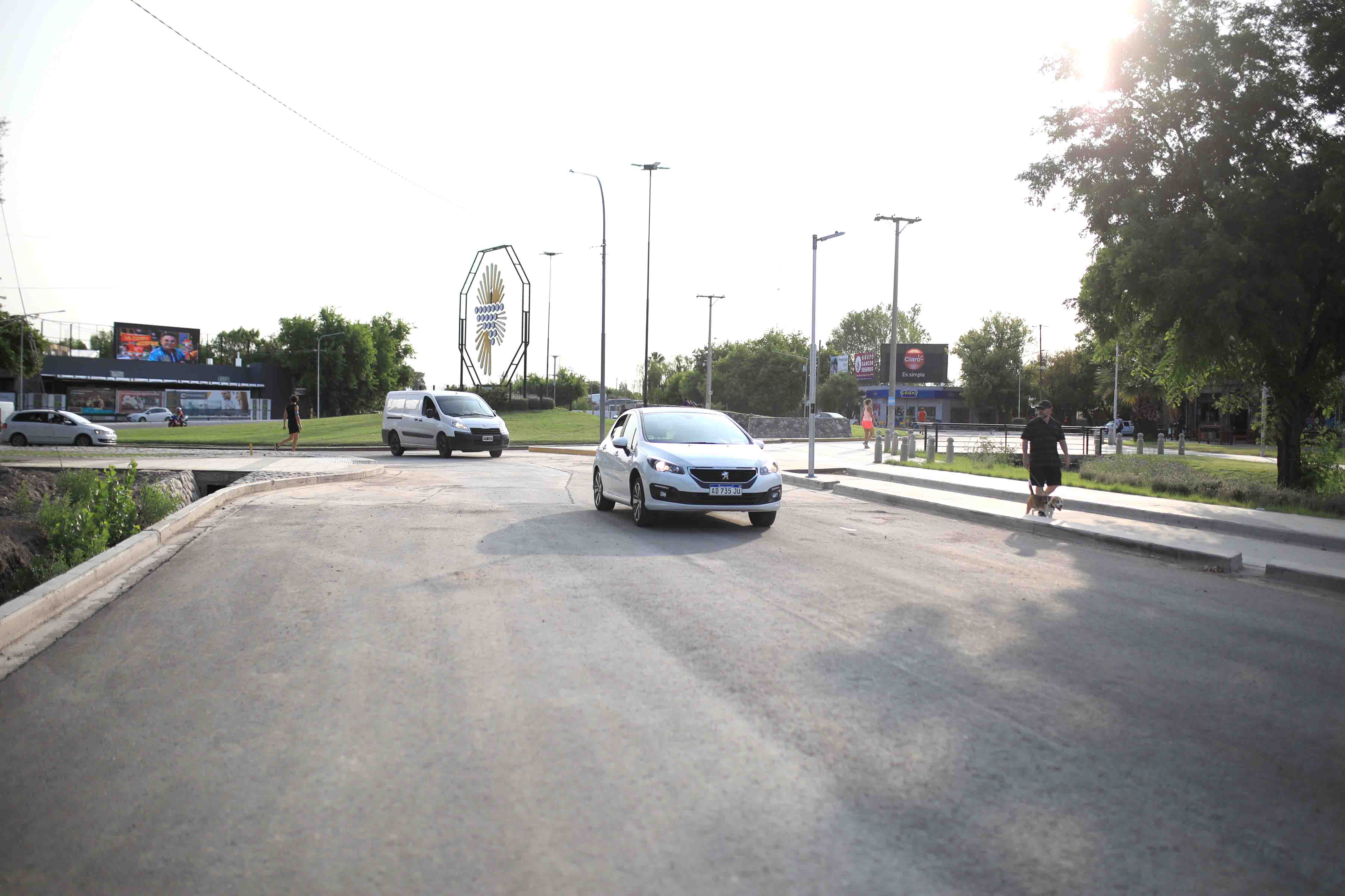 Quedó habilitada la doble vía de la avenida Rawson