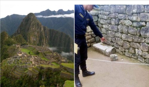 Condenaron a tres años de prisión en suspenso al turista argentino que dañó en un templo de Machu Pichu