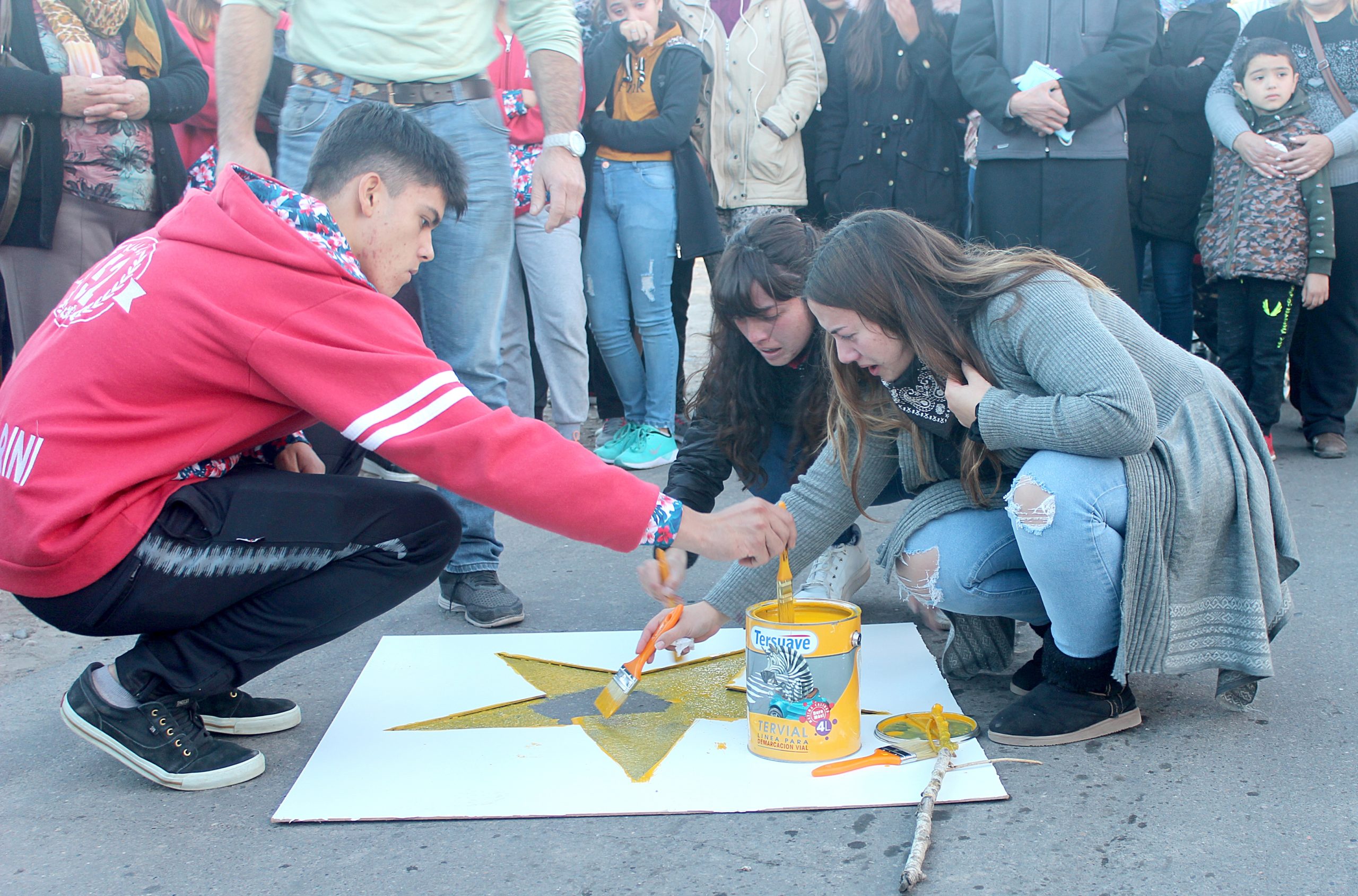 El viernes pintarán otra estrella amarilla en San Rafael