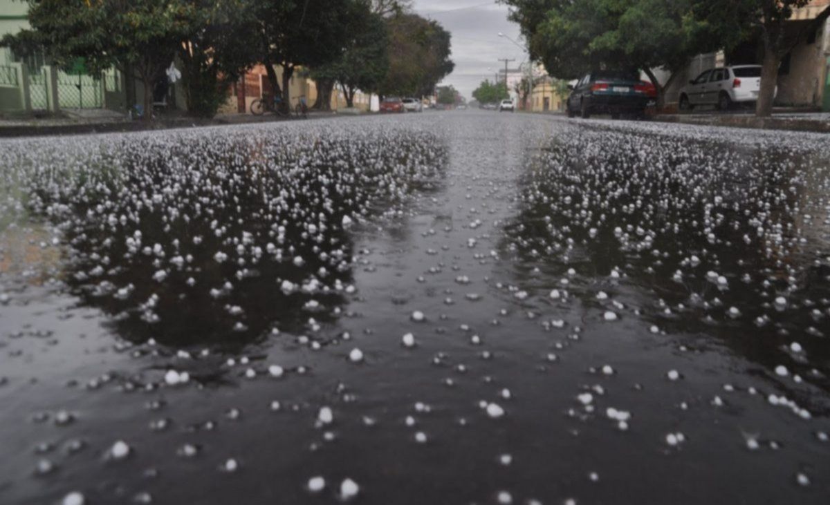 Alerta por tormentas con granizo para  gran parte de la provincia