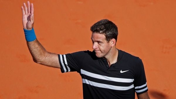 Del Potro será operado este lunes en su rodilla derecha en Miami