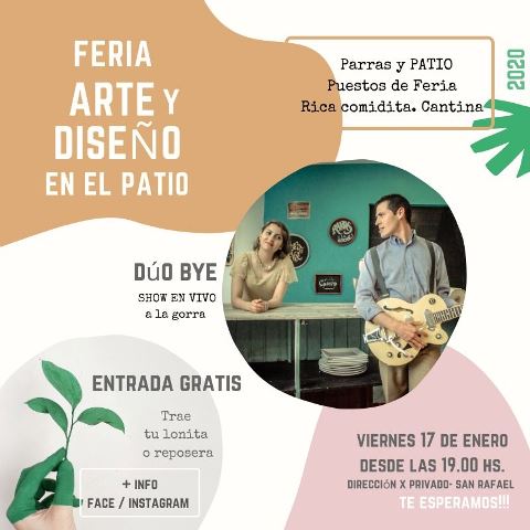 Se viene la “Feria de Arte y Diseño en el Patio”
