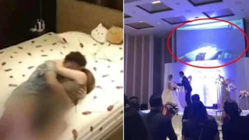 China: grabó a su novia teniendo sexo con su cuñado y la escrachó con el video en la boda