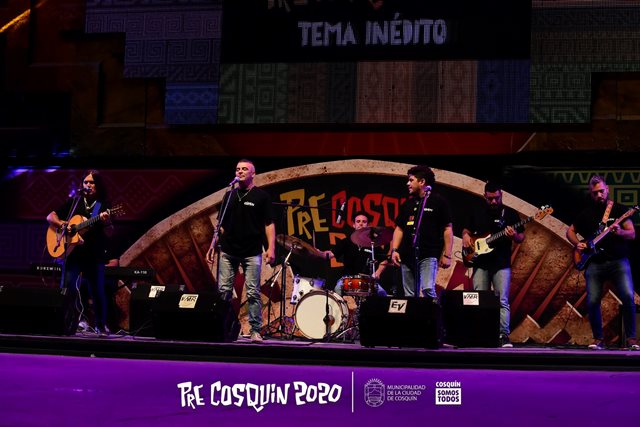 Jorge “Pollo” Jofré y Sebastián Luján se presentaron en el Pre Cosquín