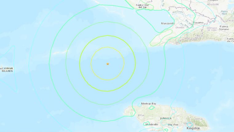 Un terremoto de 7,7 grados sacudió a Cuba y Jamaica