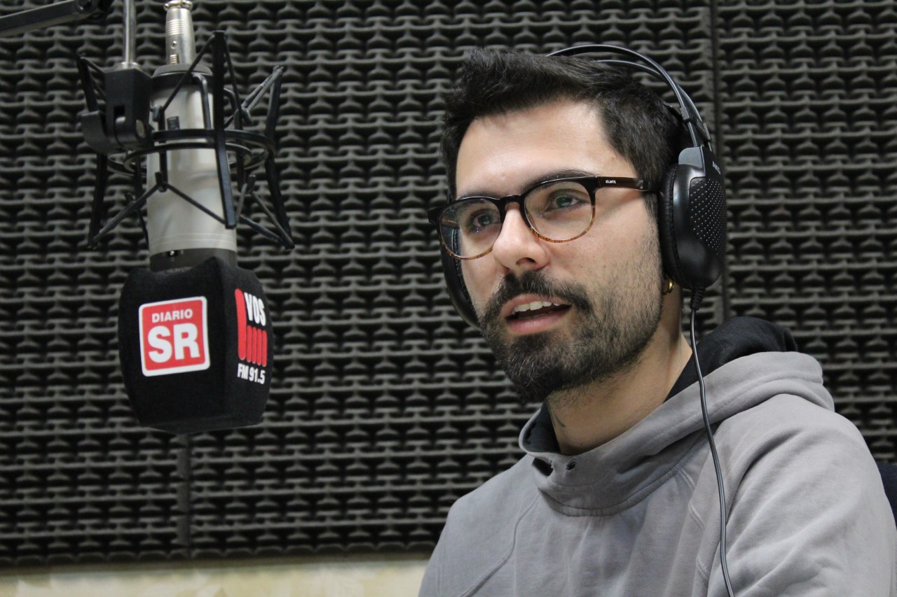 Artista sanrafaelino participó del programa “Matanza pinta”