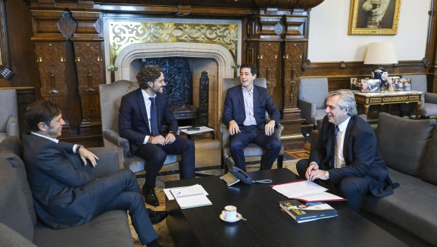Alberto Fernández recibió a Kicillof para bajar tensión a los cruces de Berni y Frederic
