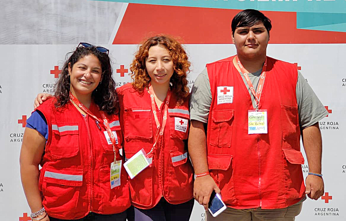 Representantes locales  participaron del campamento nacional de la Cruz Roja  en Buenos Aires