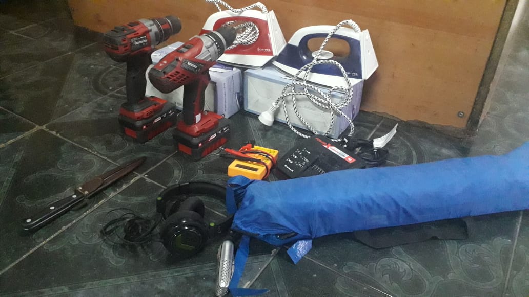 Atraparon a un hombre  con elementos robados  en un comercio