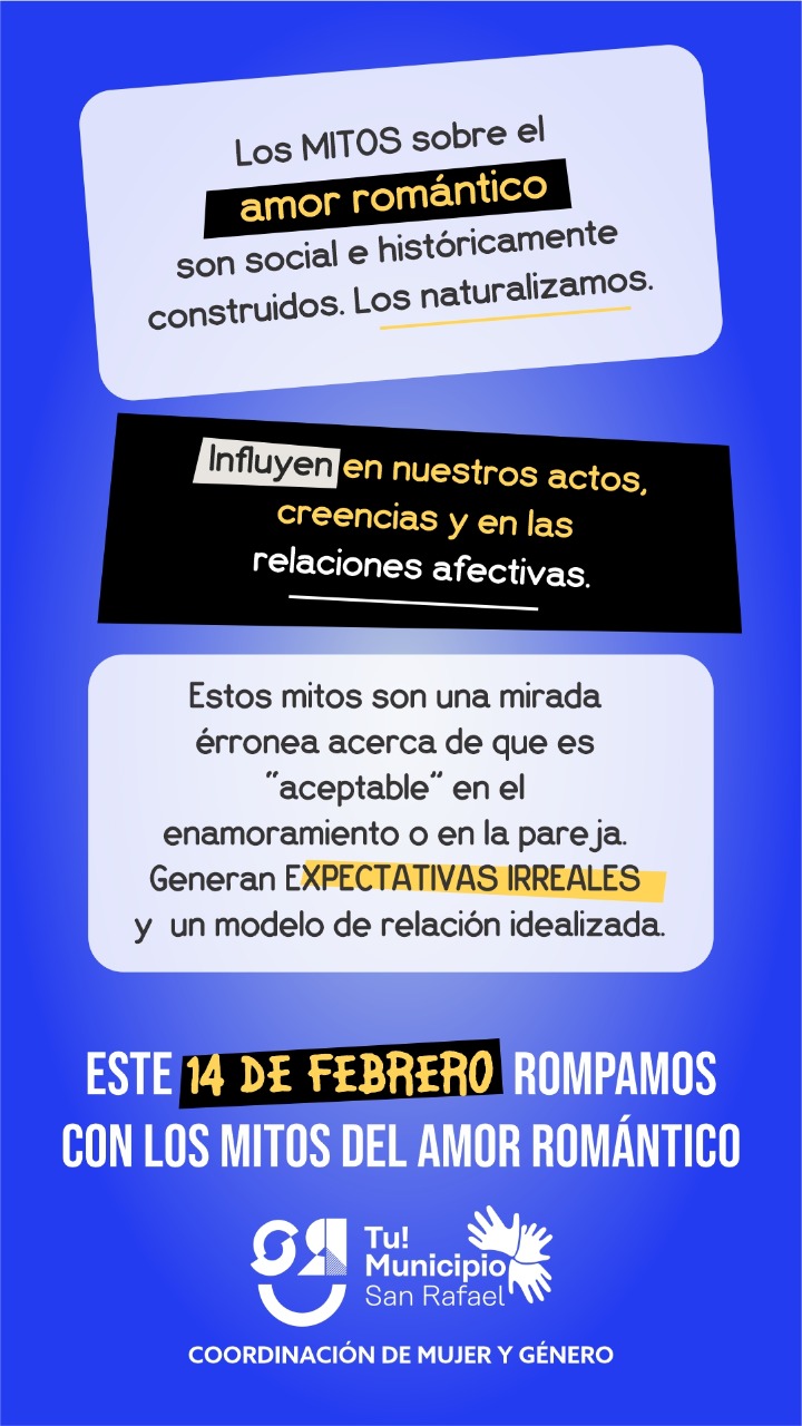 La Coordinación de la Mujer y Género municipal lanzó una campaña para este 14 de febrero