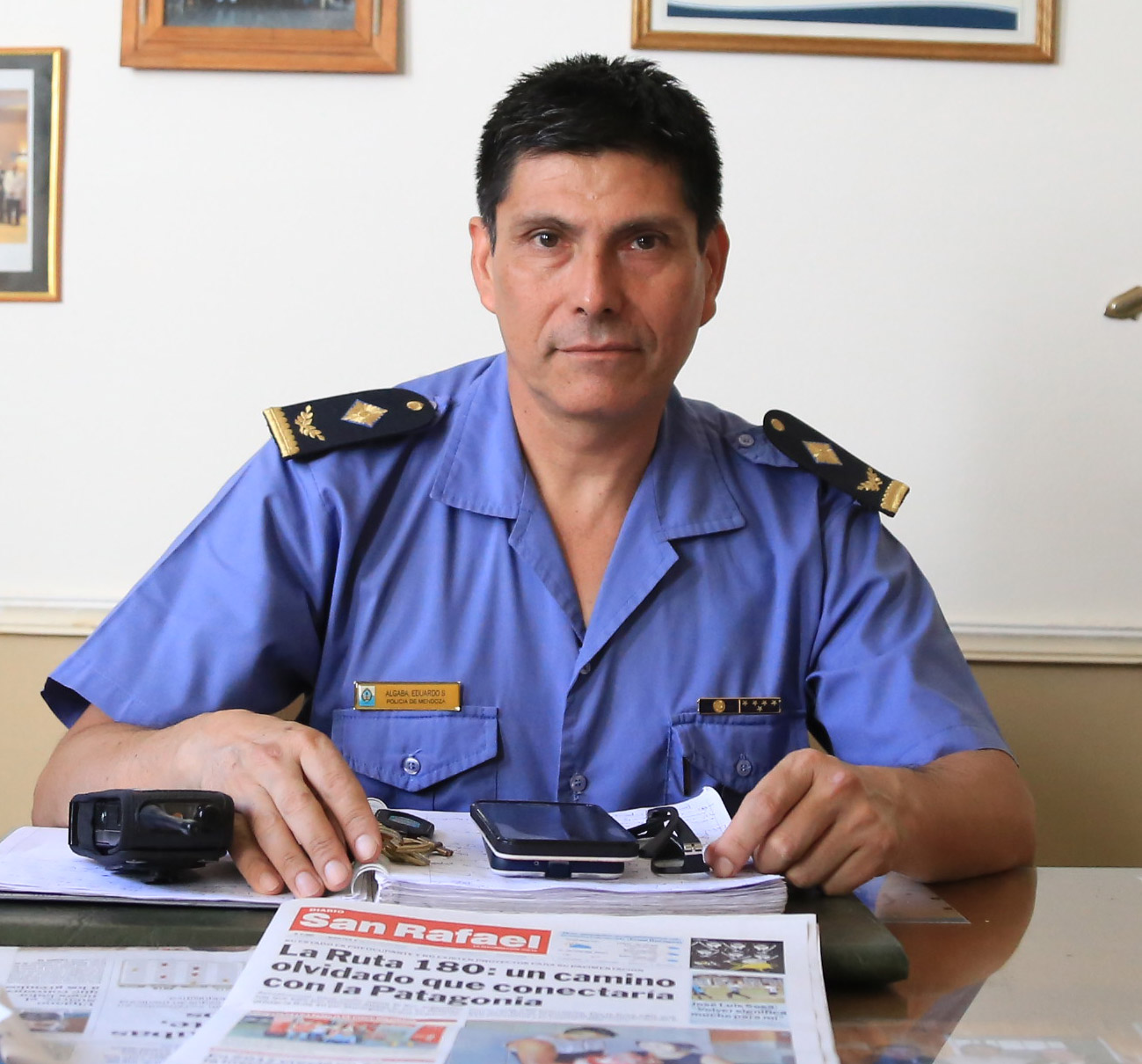 El comisario Eduardo Algaba asumió en la Jefatura Distrital  de la Zona Sur