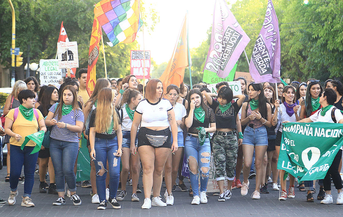 San Rafael participó  en la jornada nacional  por el aborto legal,  seguro y gratuito