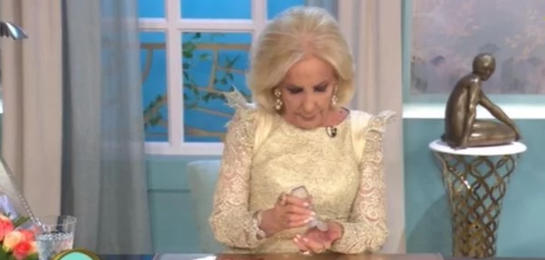 Mirtha Legrand sobre el coronavirus: «Ayer me lavé ocho veces las manos»