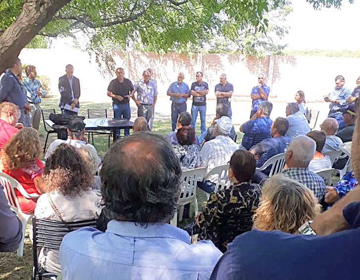 Regantes se reunieron con Marinelli  y pidieron controlar la cuenca del río Atuel
