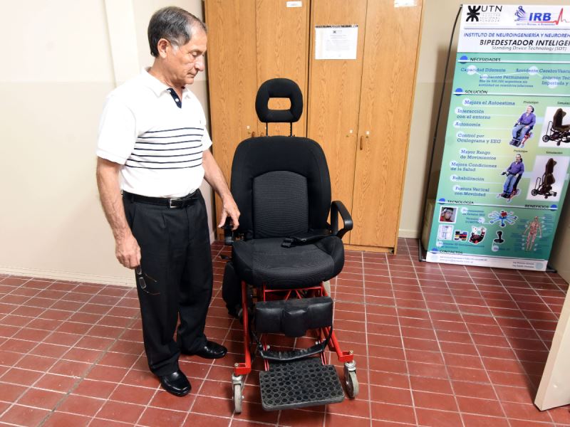 Desarrollaron en Mendoza una silla de ruedas ergonómica única en el país