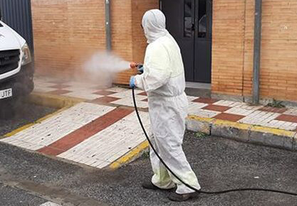 Desinfectaron  dependencias  policiales y móviles en Ciudad y distritos