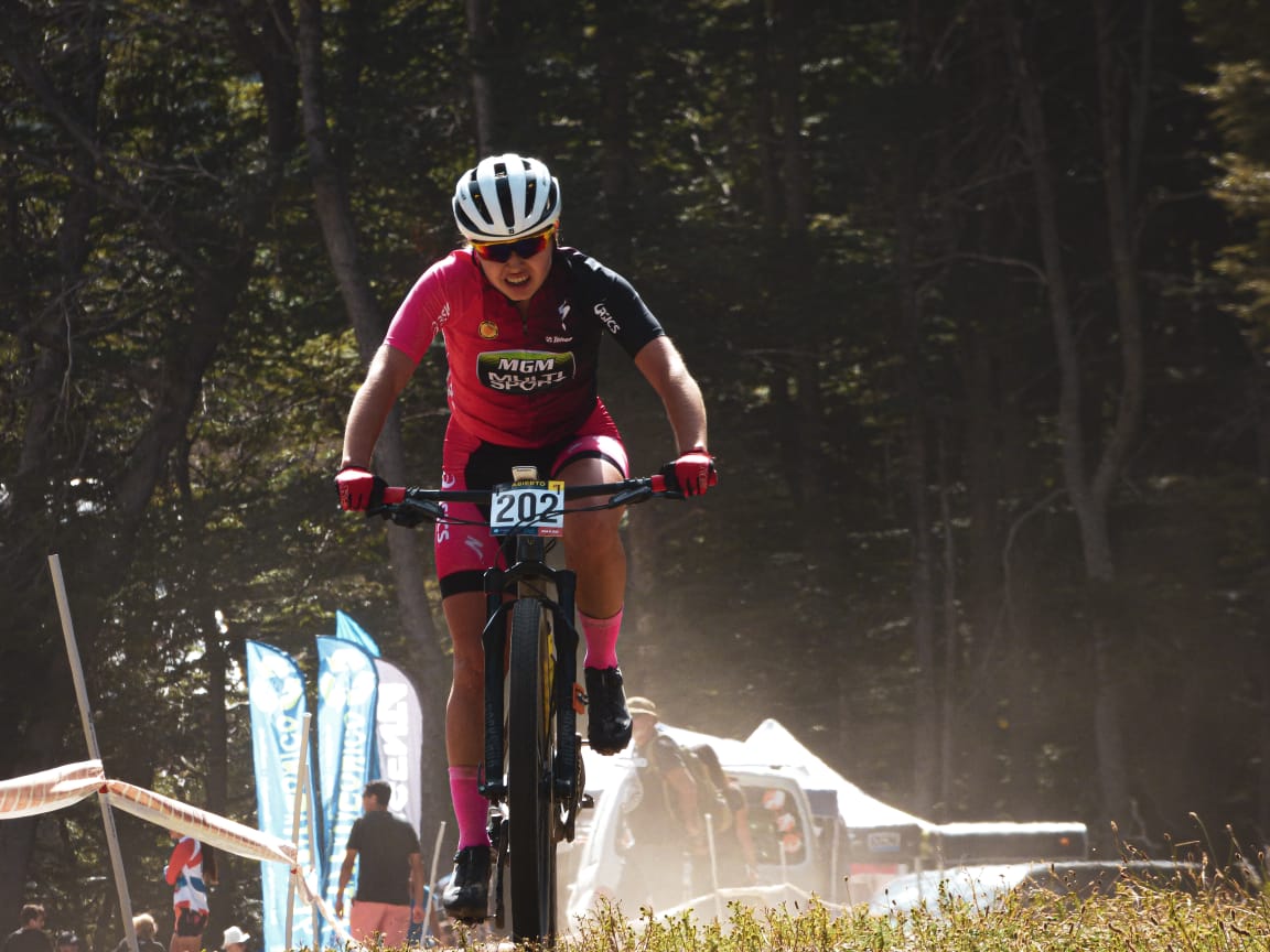 Segundo lugar para Valentina Santomartino en el Campeonato Abierto Argentino de MTB