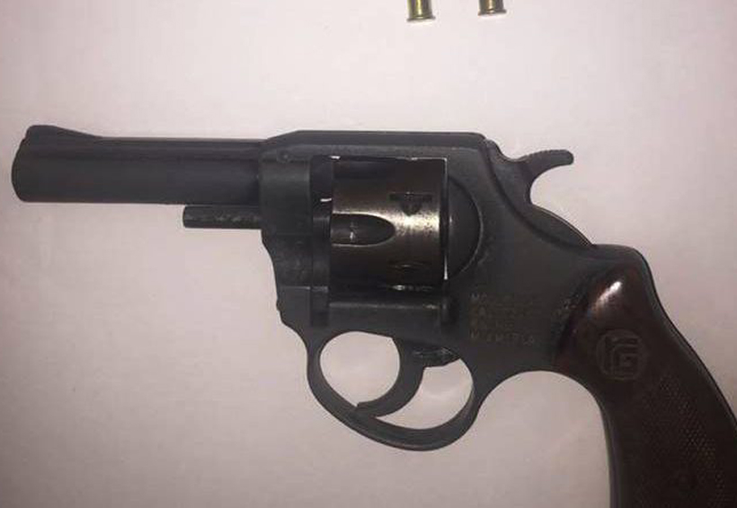 Secuestraron arma de fuego en barrio Sosneado