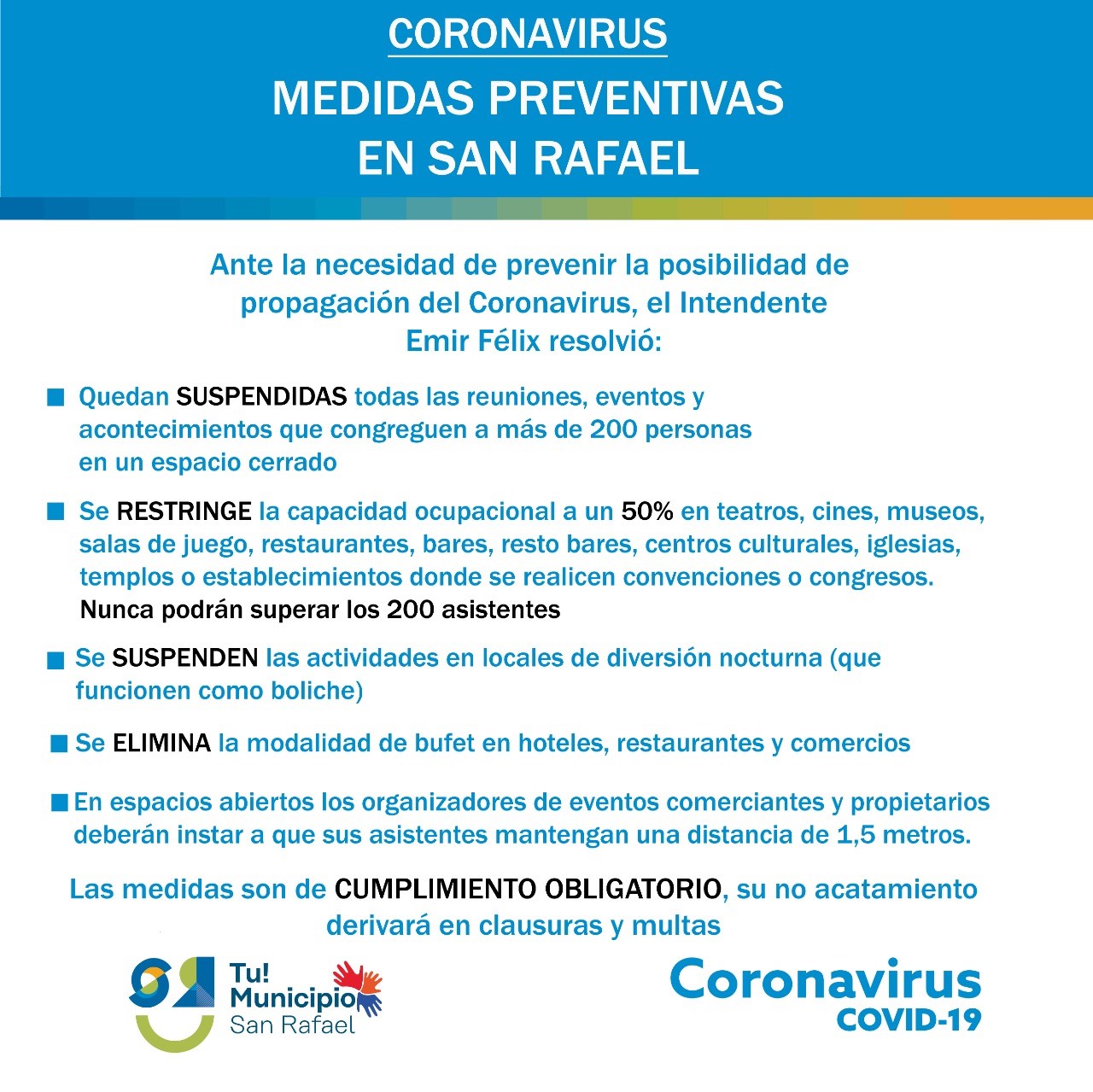 Coronavirus: dueños de locales gastronómicos mantuvieron a sus clientes en espacios abiertos