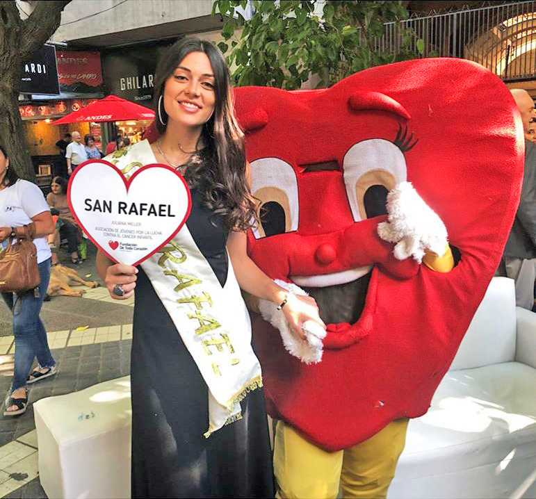 Juliana Miller,  la esperanza sanrafaelina  en la Vendimia Nacional