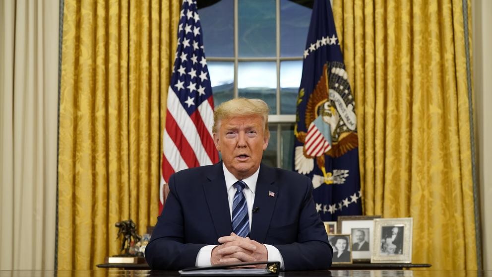 Trump suspende todos los vuelos a EEUU desde Europa