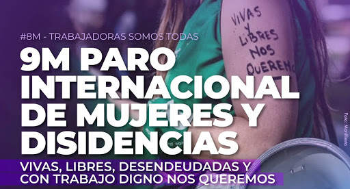 Convocan a participar del  “Paro Internacional de Mujeres”