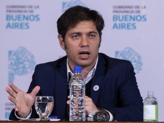Axel Kicillof se realizó el test para descartar que tenga coronavirus