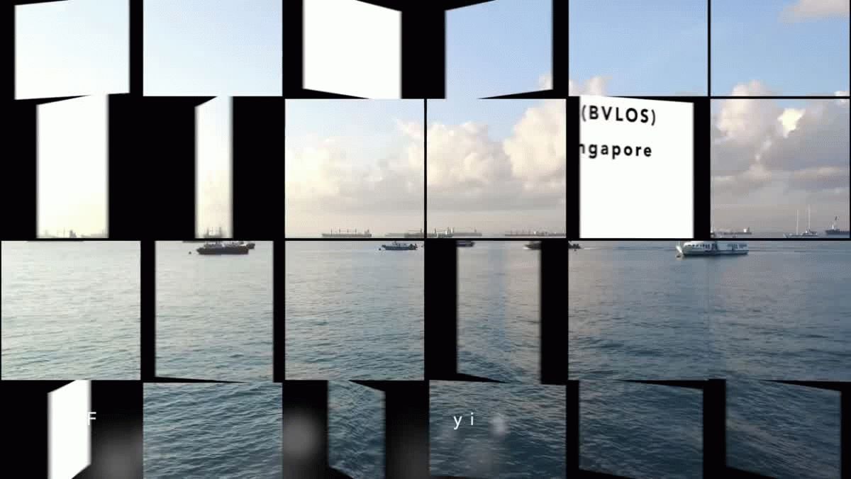 Singapur lanzó servicio de delivery con drones y la primera entrega fue a un barco