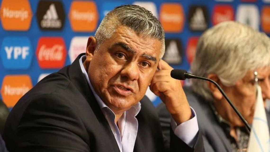 El presidente de la AFA Claudio Tapia participó del 72º congreso de Conmebol