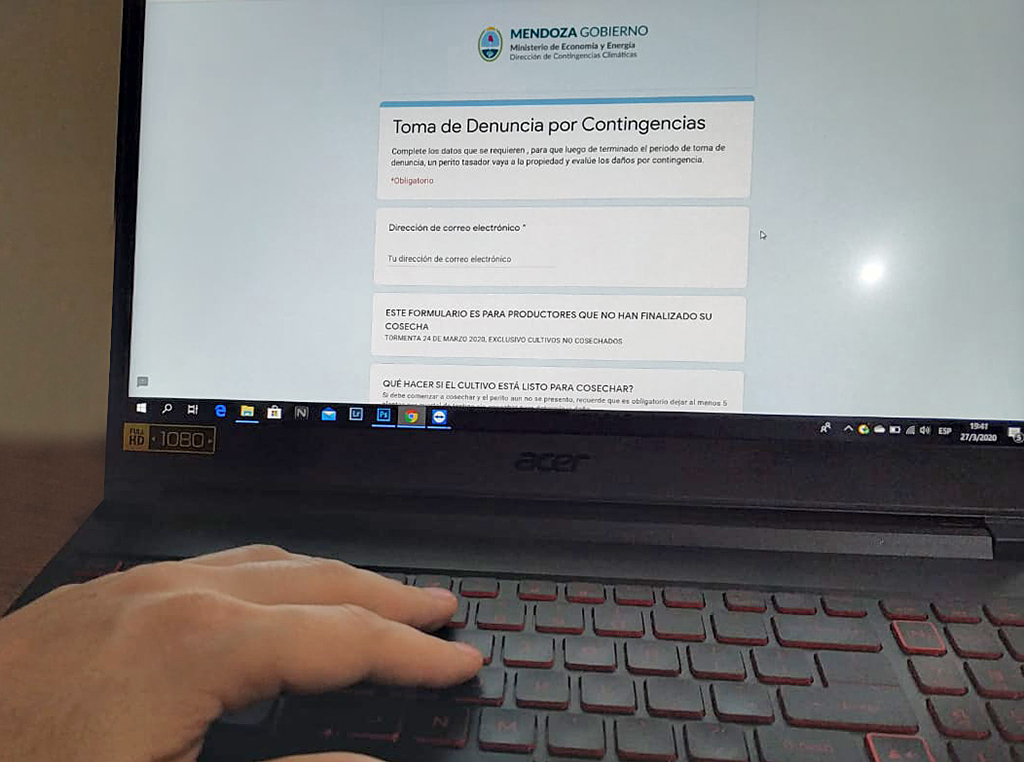 Contingencias: hoy cierra plazo para hacer denuncias del siniestro del 24 de marzo