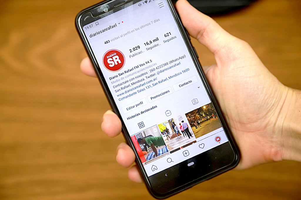 Diario San Rafael sigue creciendo en Instagram