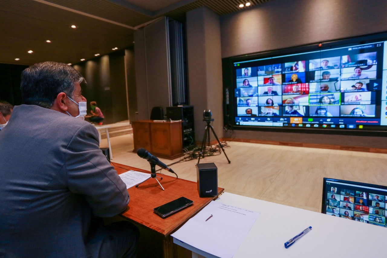 Juramento virtual de senadores mendocinos