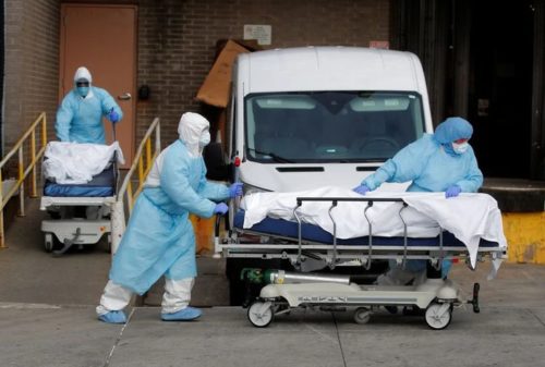 Coronavirus: Estados Unidos registró la cifra diaria de muertos más alta del mundo en un día