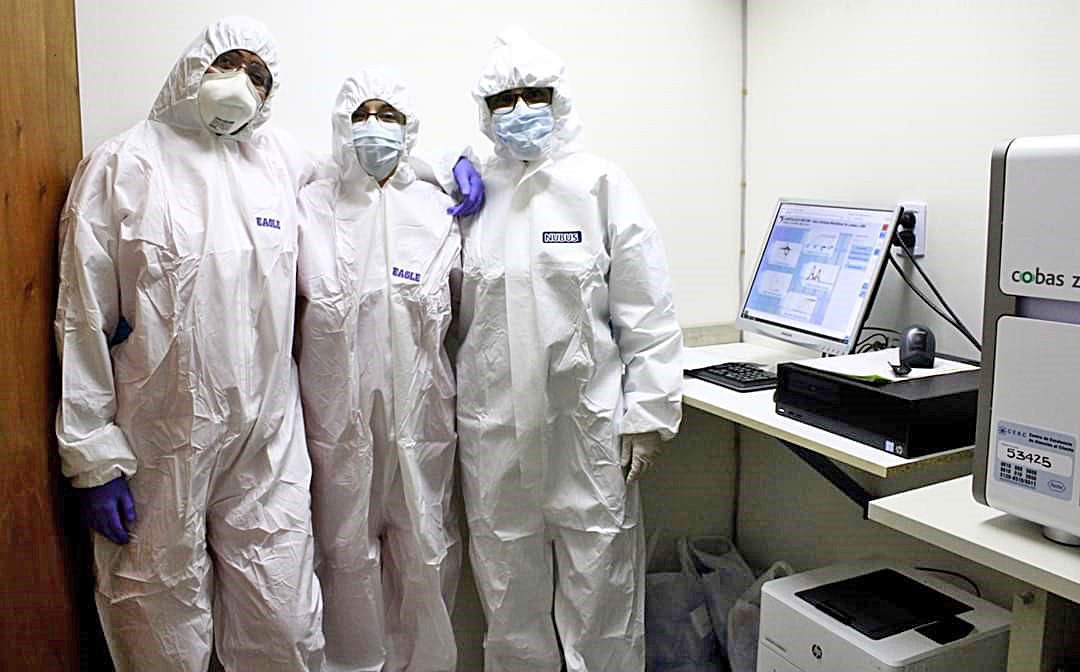 El Schestakow ya está habilitado  para hacer los análisis de Covid19