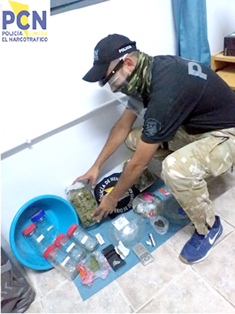 Secuestros de droga y detenidos en dos causas por narcotráfico