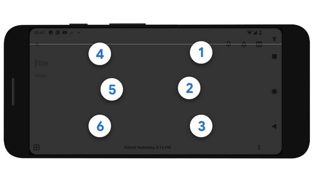 Android introduce TalkBack, su nuevo teclado braille para móviles