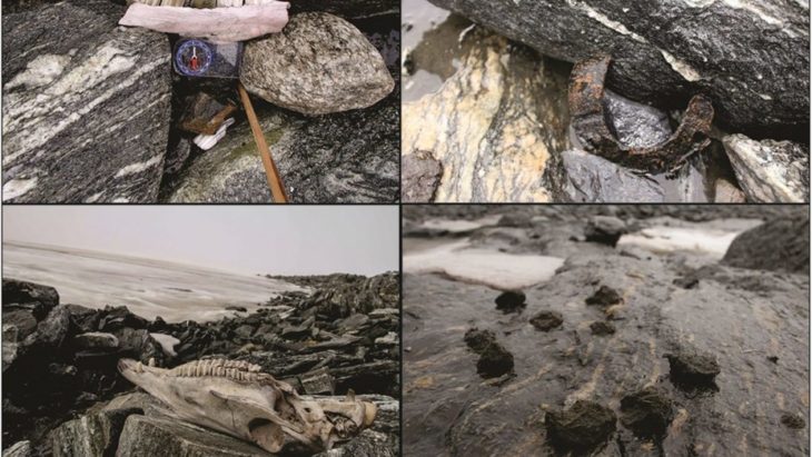Se derritió un glaciar y hallaron reliquias de los vikingos