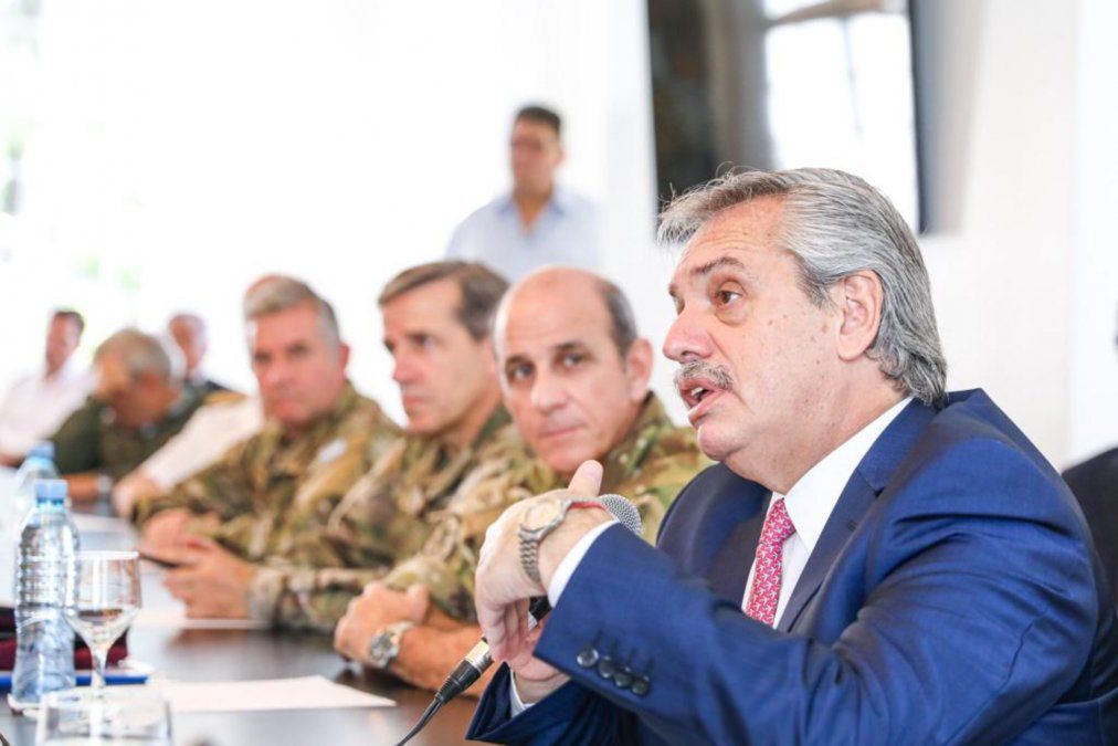 Fernández celebró que el Ejército lleve a la Justicia a militares retirados
