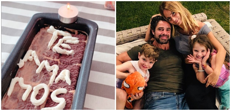 ¿La torta la hizo Luciano? El casero cumpleaños de 40 de Sabrina Rojas