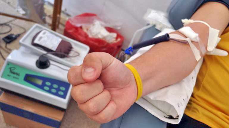 Disminuyeron los donantes de sangre  por miedo a asistir a los hospitales