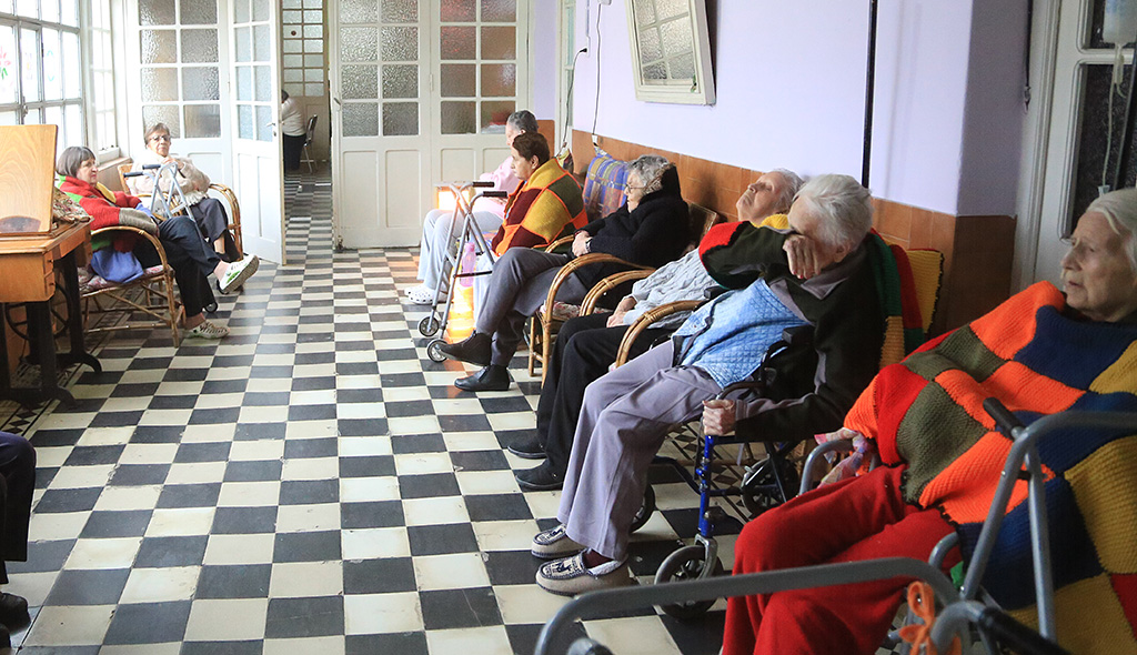 El asilo-hogar  Las Mercedes sigue estrictos protocolos frente a la pandemia