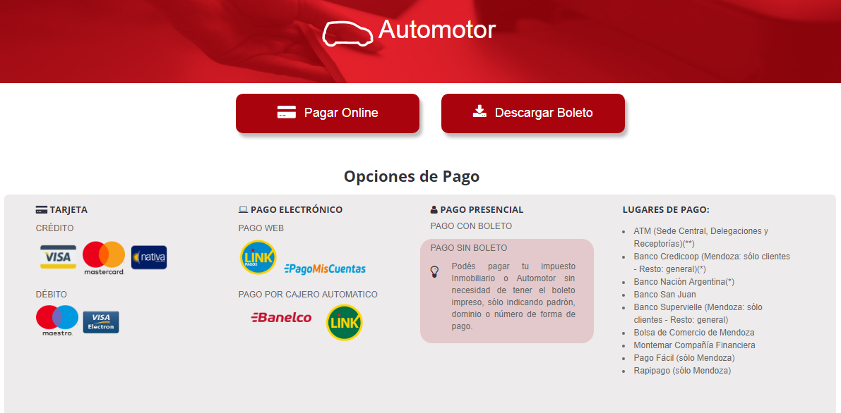 ATM: hay tiempo hasta el 29 para pagar el Impuesto Automotor