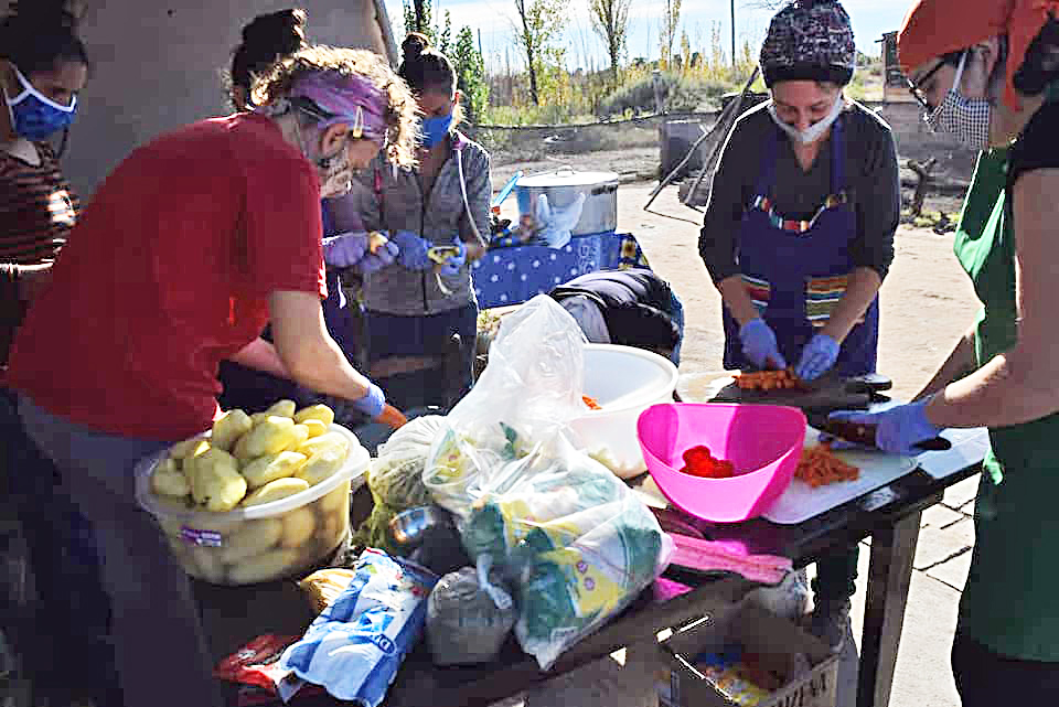 La CCC organiza una nueva olla popular en el paraje  Los Sifones