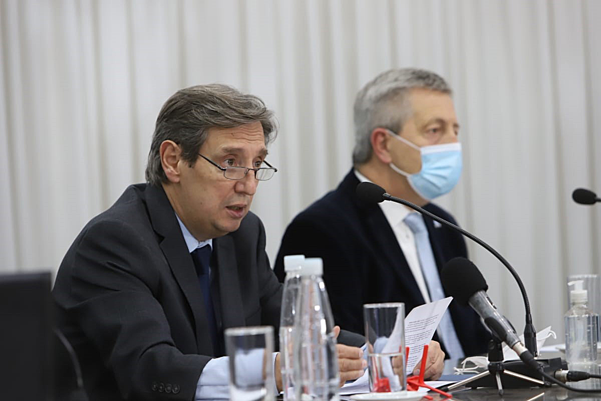 Emir Félix realizó  su discurso anual  de manera virtual