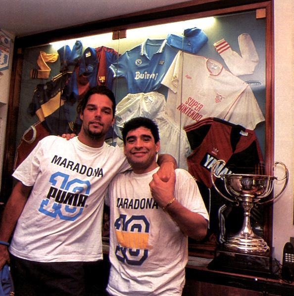 Ricky Martin y Diego Maradona intercambiaron tiernos mensajes en las redes