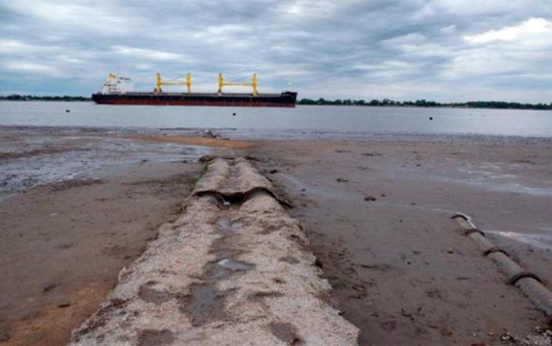 La bajante del Río Paraná se profundizó y alcanzó el nivel más bajo desde 1971